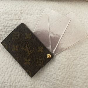 Louis vuitton credit card holder